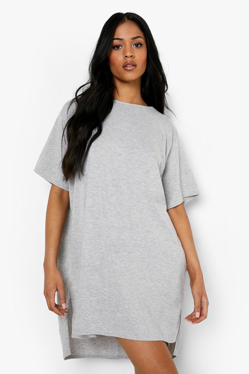 Jersey knit best sale t shirt dress